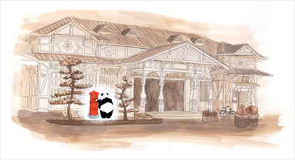 パンダ&ポスト YAMA