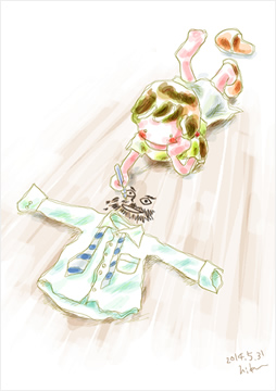 髭&ワイシャツと私 ひか