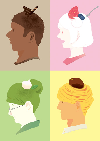 ケーキ&人々 252％