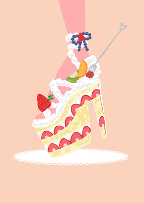 ケーキ&サンダル　イケダケイ