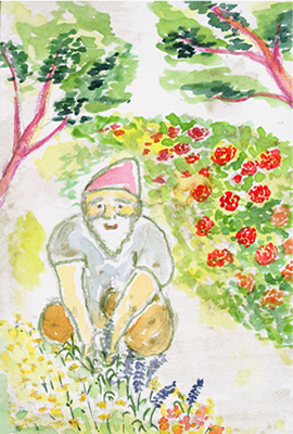 サンタ&ガーデニング 山本千種