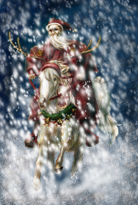 サンタ&月毛 サクらぷ