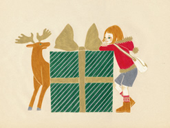 サンタ&プレゼント 坂井えみり