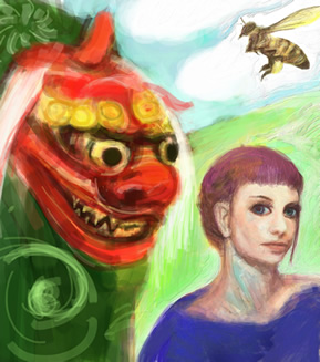 獅子舞&ガールと蜂 EU