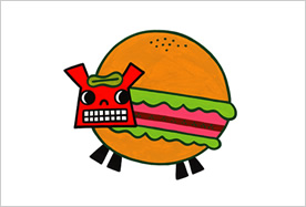 獅子舞&ハンバーガー 本田眞琴