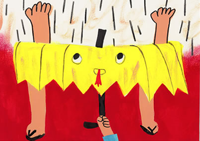 オバケ&雨 キヨ太