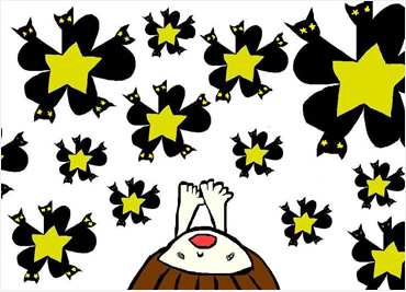 猫&夜空 Schokos Schmidt