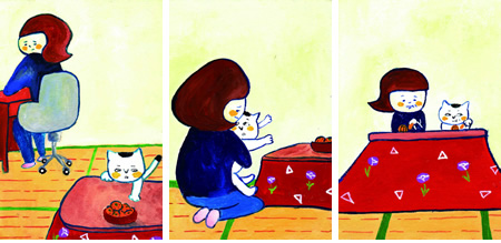 猫&夜空 Schokos Schmidt