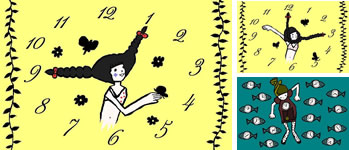 時計&髪の毛 嬉しいとき Schokos Schmidt