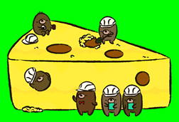 穴&モグラの仕事 P:ggy