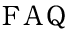 FAQ