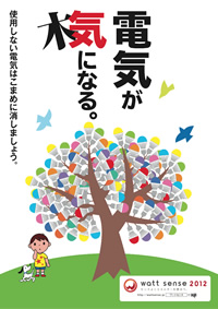 電気が木になる